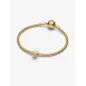 Charm mini Yin & Yang effetto diamantato placcatura 14K Donna Pandora Charm mini Yin & Yang effetto diamantato placcatura 14K Donna Pandora