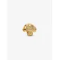Charm Mini Fungo effetto diamantato placcatura 14K Donna Pandora Charm Mini Fungo effetto diamantato placcatura 14K Donna Pandora