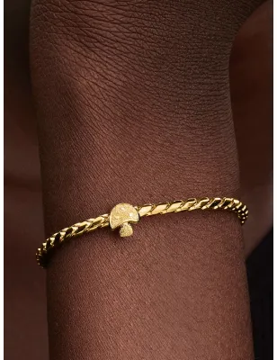 Charm Mini Fungo effetto diamantato placcatura 14K Donna Pandora - category_name - XDMG De Marchi Gianotti