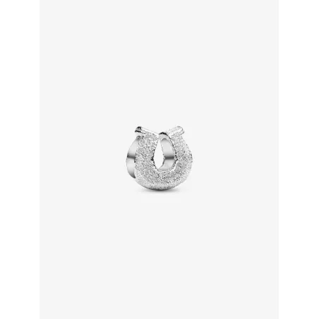 Charm Mini Ferro di Cavallo effetto diamantato Argento Donna Pandora