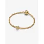 Charm Mini Stella effetto diamantato placcatura 14K Donna Pandora Charm Mini Stella effetto diamantato placcatura 14K Donna Pandora