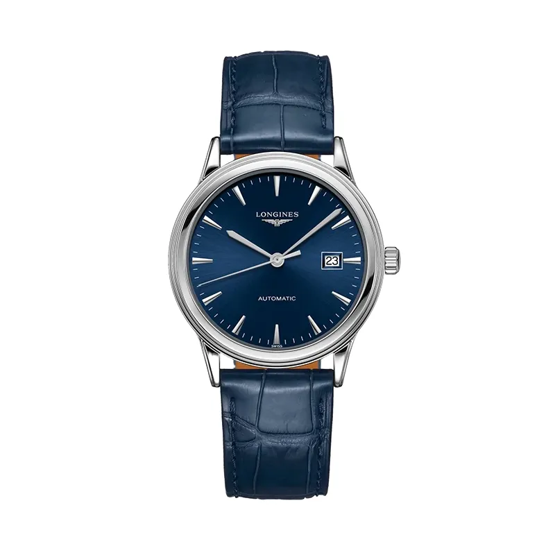 Orologio Flagship L4.984.4.92.2 Auto Blu 40mm Uomo Longines