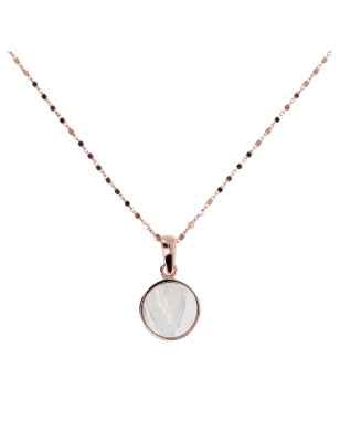 Collana ROSARIO CON PENDENTE DISCO Donna Bronzallure