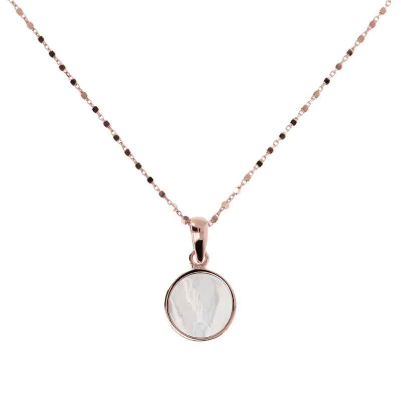 Collana ROSARIO CON PENDENTE DISCO Donna Bronzallure