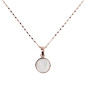 Collana ROSARIO CON PENDENTE DISCO Donna Bronzallure