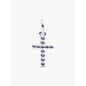 Charm Pendente Croce Luminosa Blu in Argento Donna Pandora