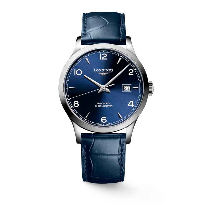 Orologio Record L2.821.4.96.4 COSC Blu 40mm Uomo Longines