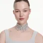 Girocollo Constella Crystal Pearl Bianco Donna Swarovski