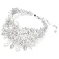 Girocollo Constella Crystal Pearl Bianco Donna Swarovski