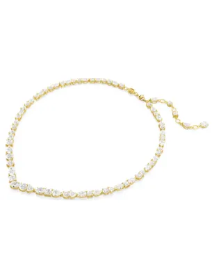 Collana Mesmera taglio misto placcata color oro Donna Swarovski