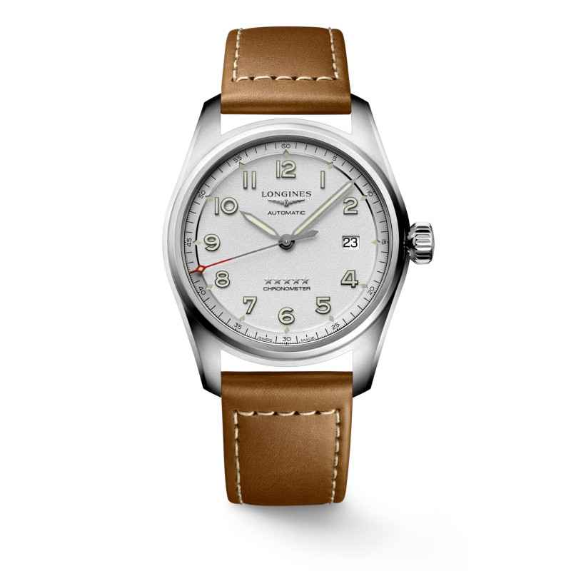 Orologio Spirit L3.810.4.73.2 COSC Argento 40mm Uomo Longines