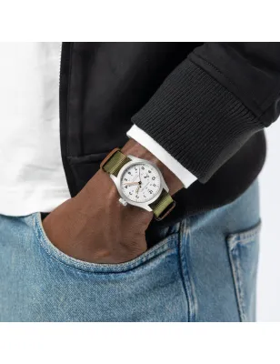 Orologio Khaki Field Mechanical Power Reserve 40 mm Uomo Hamilton