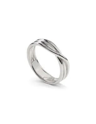Anello Filodellavita Rock 3 fili Argento m.17 Rubinia