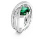 Anello HYPERBOLA QUATTRO FASCE VERDE M55 Donna Swarovski
