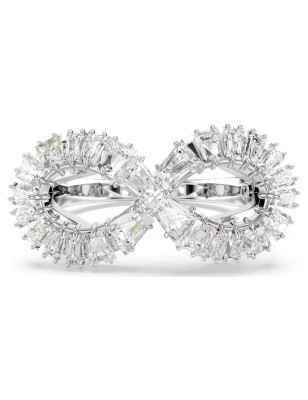 Anello HYPERBOLA INFINITO BIANCO M58 Donna Swarovski