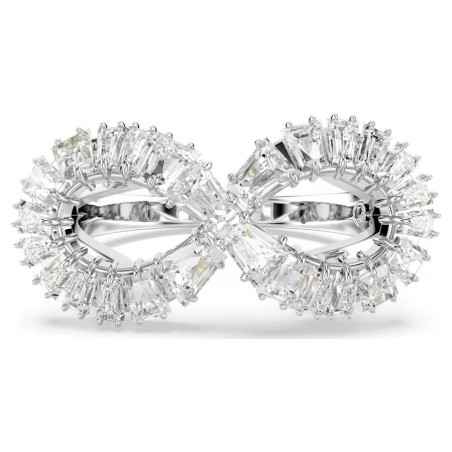 Anello HYPERBOLA INFINITO BIANCO M58 Donna Swarovski
