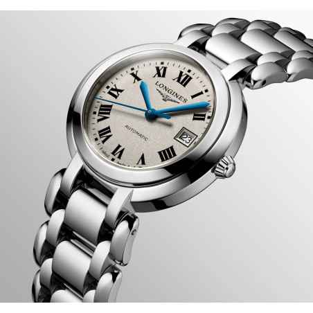 Orologio PrimaLuna L8.113.4.71.6 Auto Argento 30mm Donna Longines