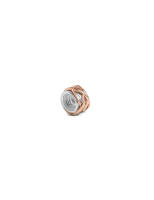 Ciondolo Filodellavita Mini 13 Fili Argento e Oro Rosa 9Kt Donna Rubinia