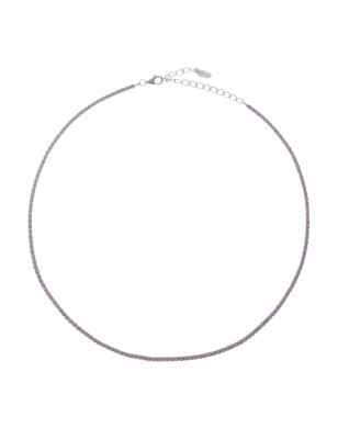 COLLANA TENNISMANIA ARGENTO ZIRCONI BIANCHI AMEN CLT2BB Amen
