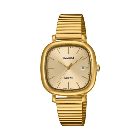 Orologio LTP-B166G-9AVEF Tank Gold Champagne 30mm Donna Casio