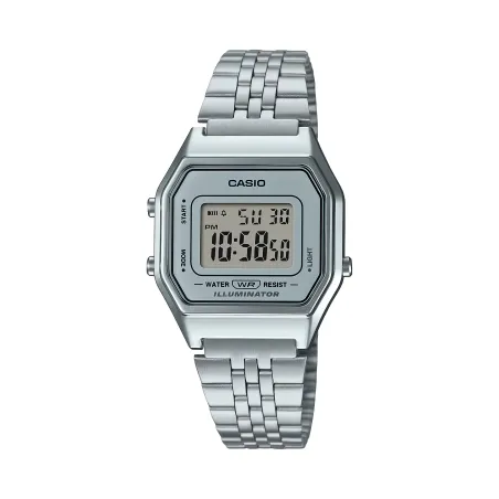 Orologio LA680WEA-7EF Vintage Digital Iconic Silver 28mm Donna Casio