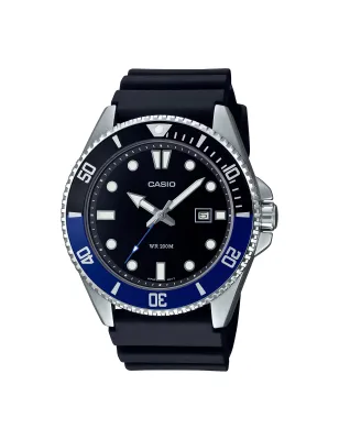 Orologio MDV-107-1A2VEF Diving Blu Nero 200M 44mm Uomo Casio