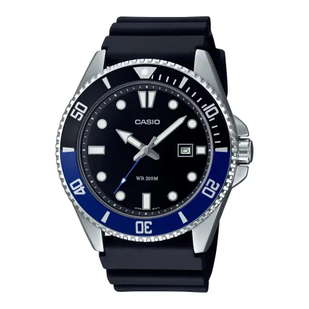 Orologio MDV-107-1A2VEF Diving Blu Nero 200M 44mm Uomo Casio