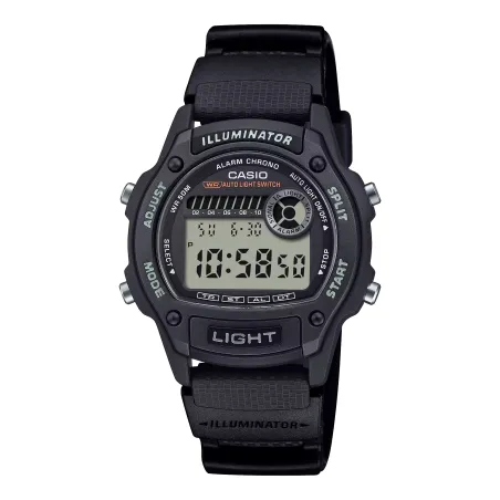 Orologio W-220H-1AVEF Digital Illuminator Bio-Based 36mm Casio