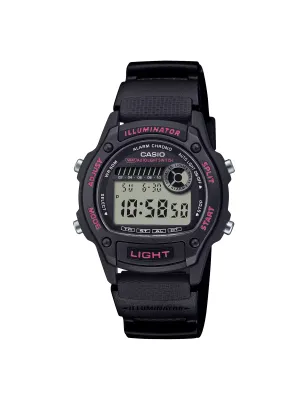 Orologio W-220H-1A2VEF Digital Rosa Dettagli Bio-Based 36mm Casio