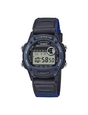 Orologio W-220HF-2AVEF Digital Tessuto Blu Accenti 36mm Casio