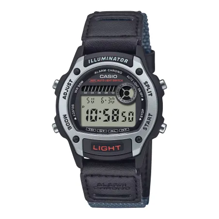Orologio W-220HF-8AVEF Digital Grigio Pelle Tessuto 36mm Casio
