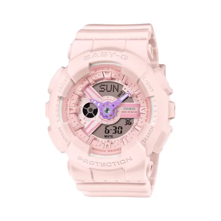 Orologio BA-110AH-4AER Baby-G Rosa Pastello 43mm Bambini Casio