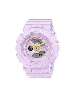 Orologio BA-110AH-6AER Baby-G Lilla Pastello 43mm Bambini Casio