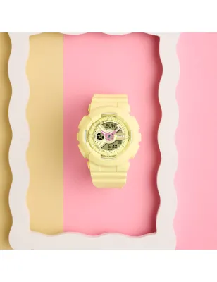 Orologio BA-110AH-9AER Baby-G Giallo Pastello 43mm Bambini Casio