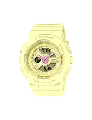 Orologio BA-110AH-9AER Baby-G Giallo Pastello 43mm Bambini Casio