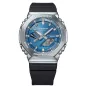 Orologio GBM-2100A-2BER G-Steel Bluetooth Solar Blu 44mm Uomo Casio