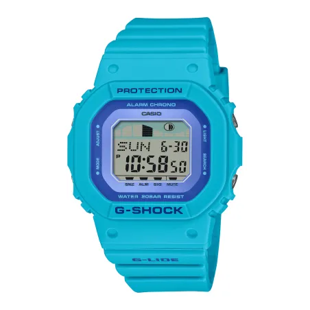 Orologio GLX-S5610-2ER G-Lide Hawaii Blu Surf 40mm Donna Casio
