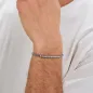 Bracciale Avantgarde acciaio e zirconi bianchi Uomo Brosway