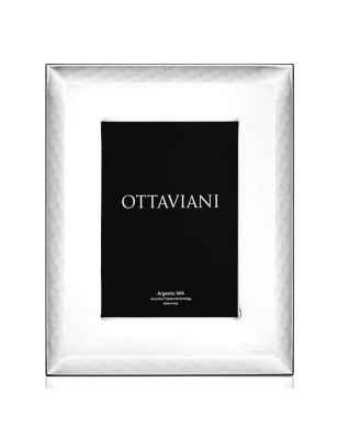Cornice 4002A Portafoto Narciso Argento 999 13x18 Ottaviani