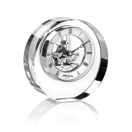 Orologio 29700 Orologio Cristallo Tondo Skeleton 13cm Ottaviani