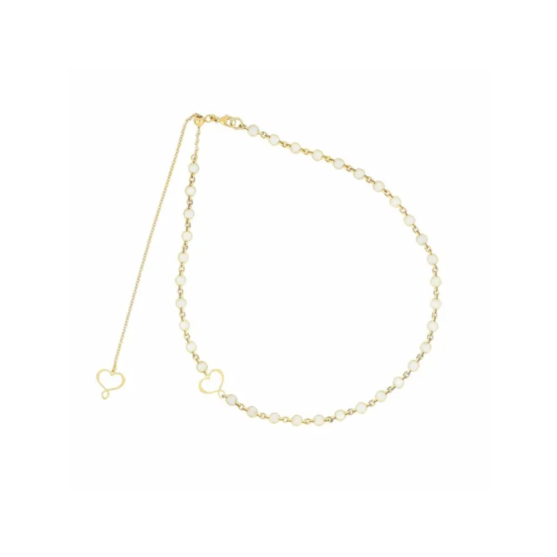 Girocollo smalto perlato Donna Maman et Sophie M&S