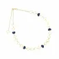 Girocollo Chocker Maman 5 cuori blu Donna Maman et Sophie
