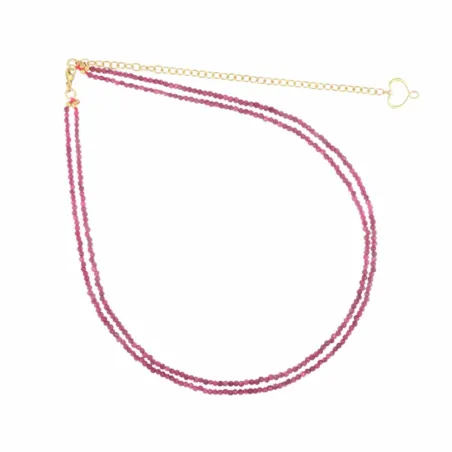 Girocollo Pentagramma doppio Rubino Donna Maman et Sophie