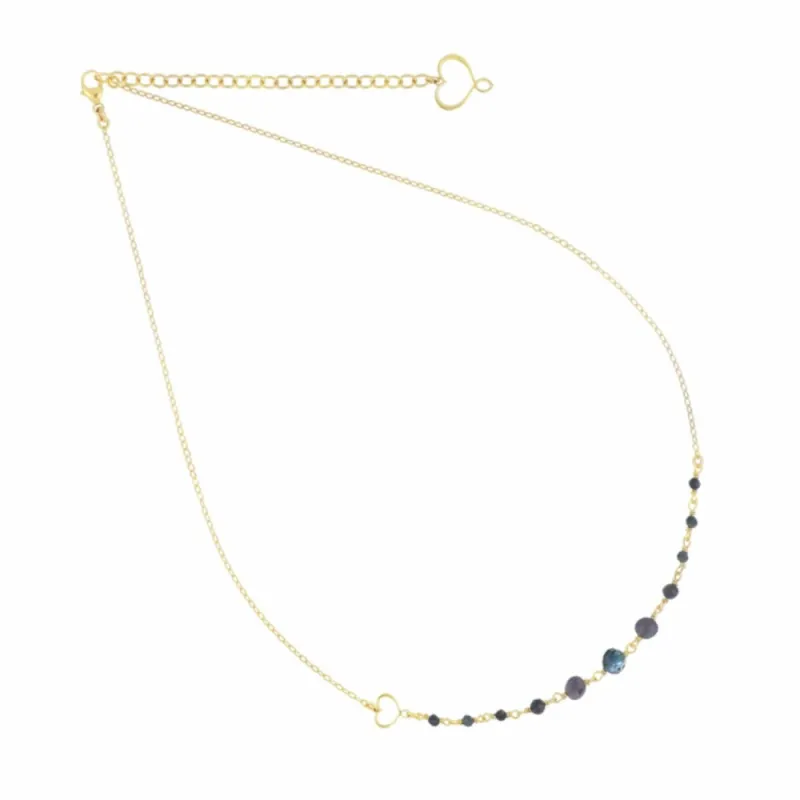 Girocollo Onda Blu Donna Maman et Sophie Girocollo Onda Blu Donna Maman et Sophie