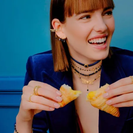 Girocollo Pietre di Zaffiro Donna Maman et Sophie