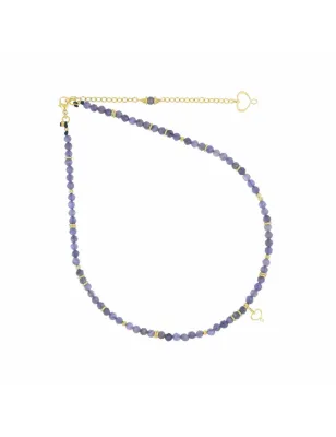 Girocollo Pietre di Tanzanite Donna Maman et Sophie