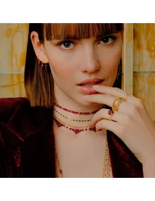 Girocollo Pietre di Rubino Donna Maman et Sophie