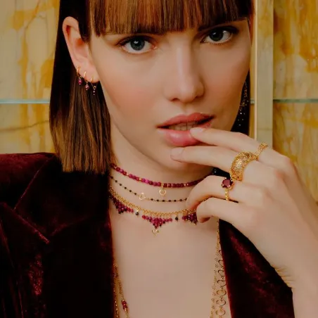 Girocollo Pietre di Rubino Donna Maman et Sophie