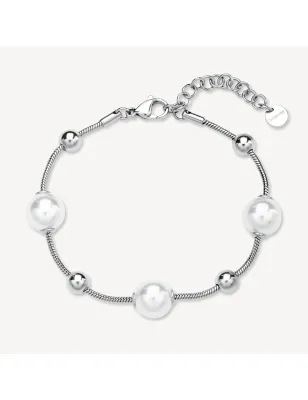 Bracciale Perfect con sfere e perle di conchiglia Donna Brosway