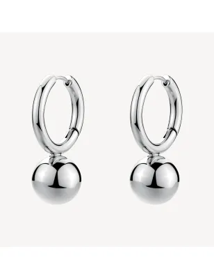 Orecchini Perfect cerchietto pendenti a sfera Donna Brosway